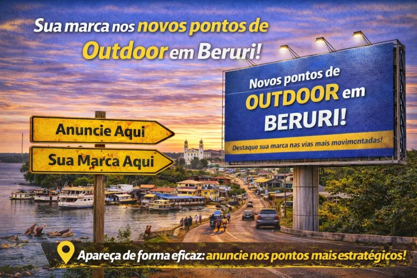 Novos pontos de outdoor em Beruri &mdash; sua marca em evid&ecirc;ncia nas principais rotas da cidade