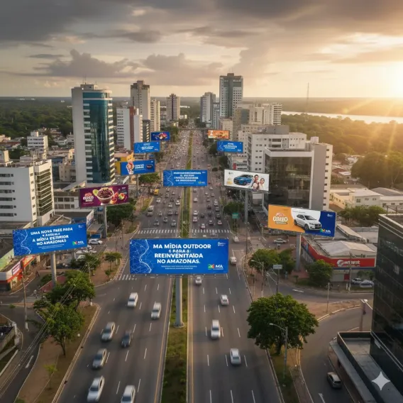 Novos Pontos de Outdoor no Amazonas: Mais Alcance para Marcas que Querem Crescer