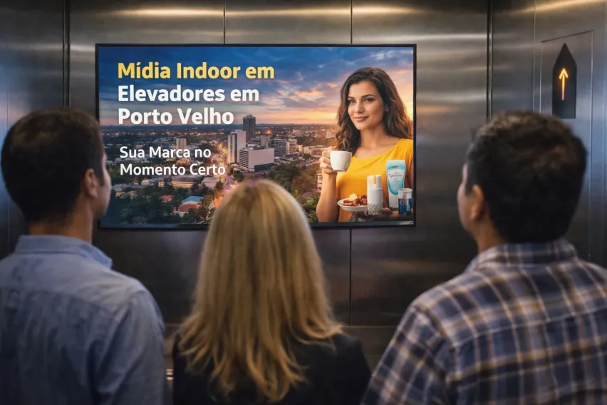 M&iacute;dia Indoor em Elevadores em Porto Velho: Sua Marca no Momento Certo