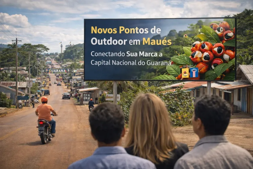 Novos Pontos de Outdoor em Mau&eacute;s: Conectando Sua Marca &agrave; Capital Nacional do Guaran&aacute;