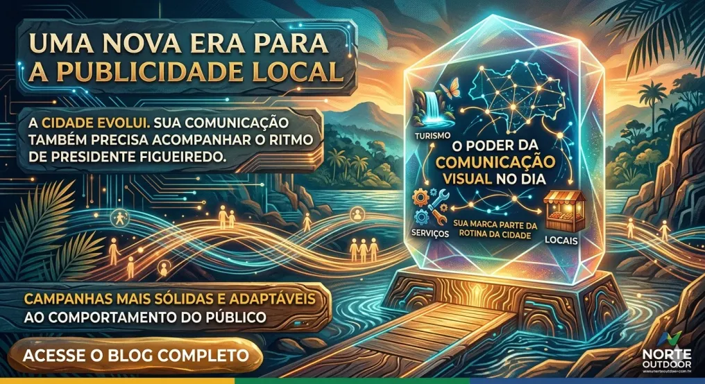 A evolu&ccedil;&atilde;o da comunica&ccedil;&atilde;o visual em Presidente Figueiredo