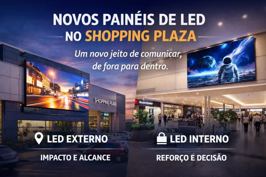 A nova presen&ccedil;a das marcas no Shopping Plaza