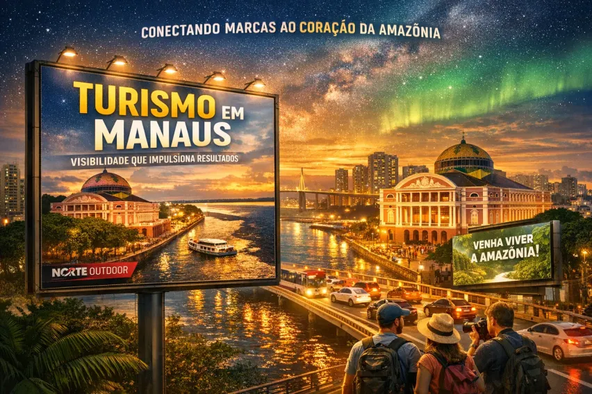 NORTE OUTDOOR E O POTENCIAL DOS OUTDOORS ILUMINADOS NO TURISMO DE MANAUS