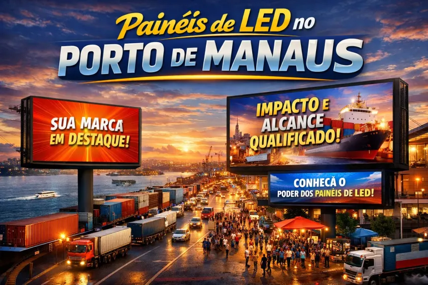Pain&eacute;is de LED no Porto de Manaus: Impacto M&aacute;ximo no Cora&ccedil;&atilde;o Log&iacute;stico da Amaz&ocirc;nia
