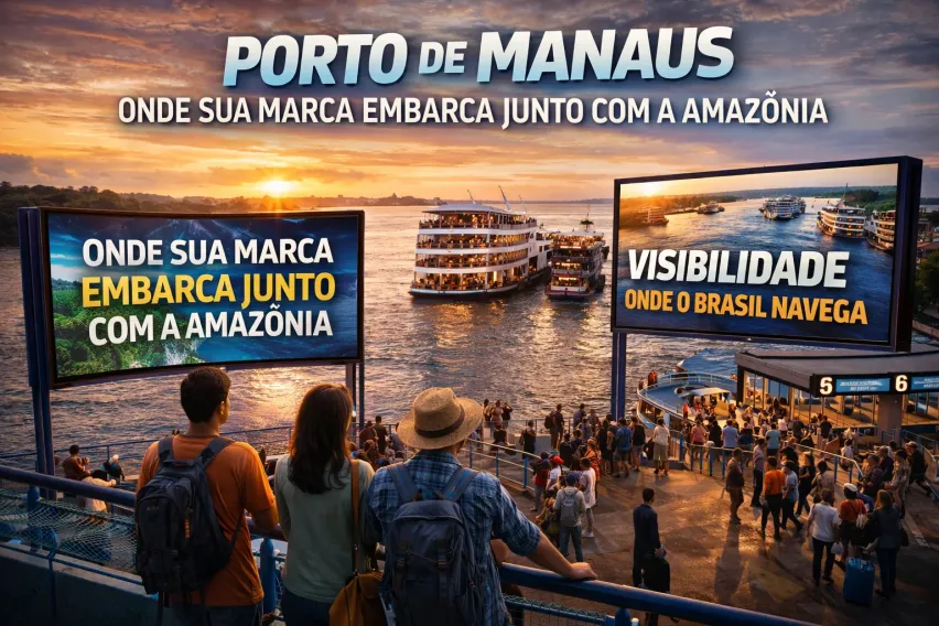 Porto de Manaus: Onde sua marca embarca junto com a Amaz&ocirc;nia