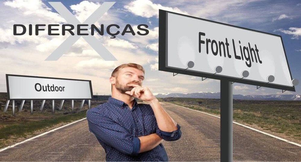 Diferen&ccedil;as entre Outdoor e Front Light
