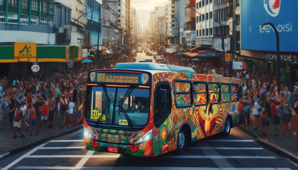 Busdoors e a Divulga&ccedil;&atilde;o de Festivais Culturais em Manaus