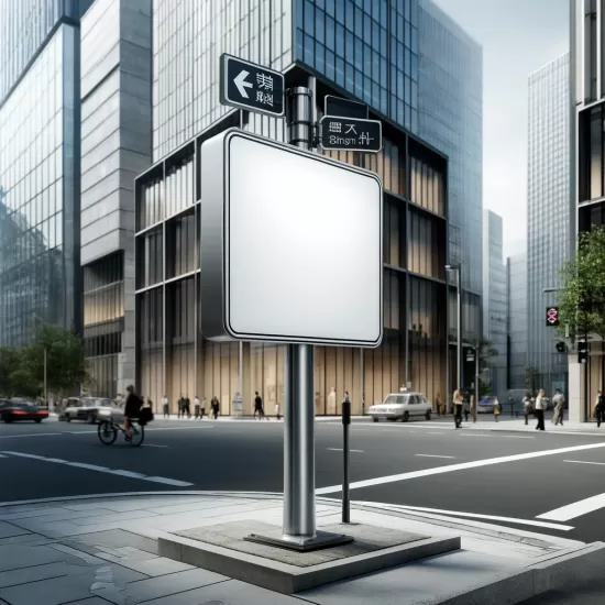 Placas de Esquina Direcionando para Atra&ccedil;&otilde;es Tur&iacute;sticas em Parintins